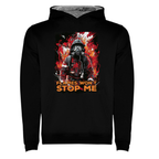 Feuerwehr Hoodie Black Kids<Flames won´t stopp me>