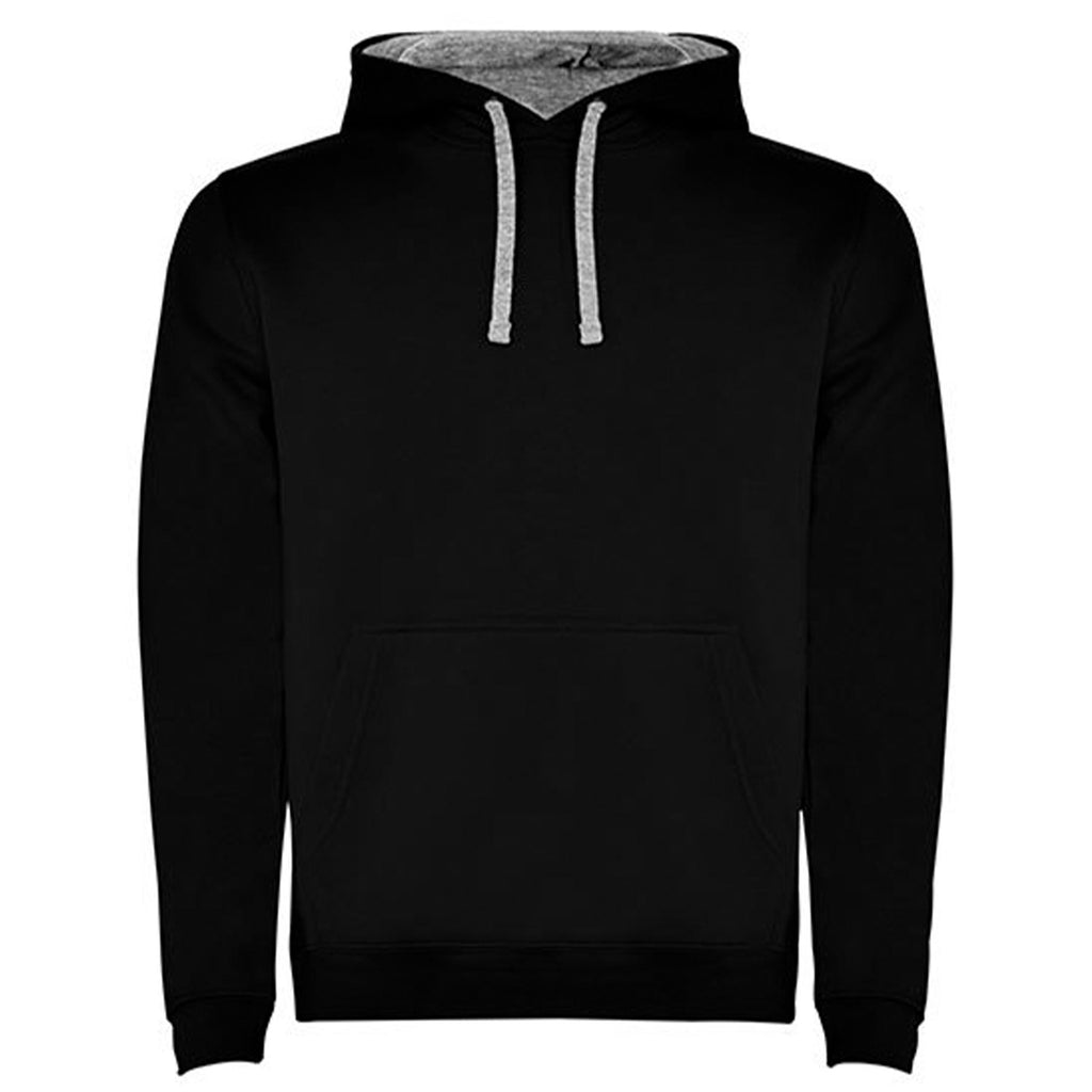 Feuerwehr Hoodie Schwarz<Retten löschen Bergen schützen>