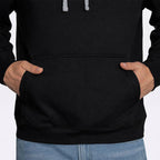 Feuerwehr Hoodie Schwarz<Retten löschen Bergen schützen>