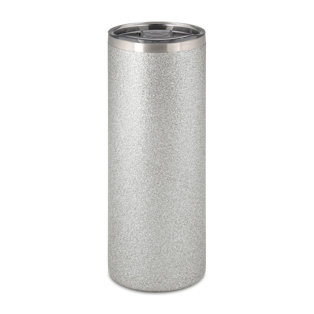 Edelstahl-Thermobecher mit Glitzerpartikeln 580 ml