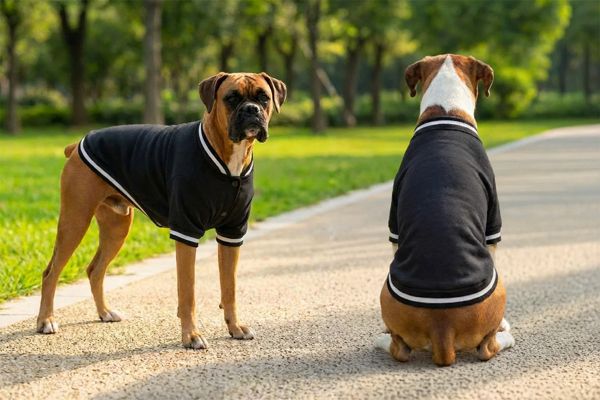 Dog's Varsity jacket