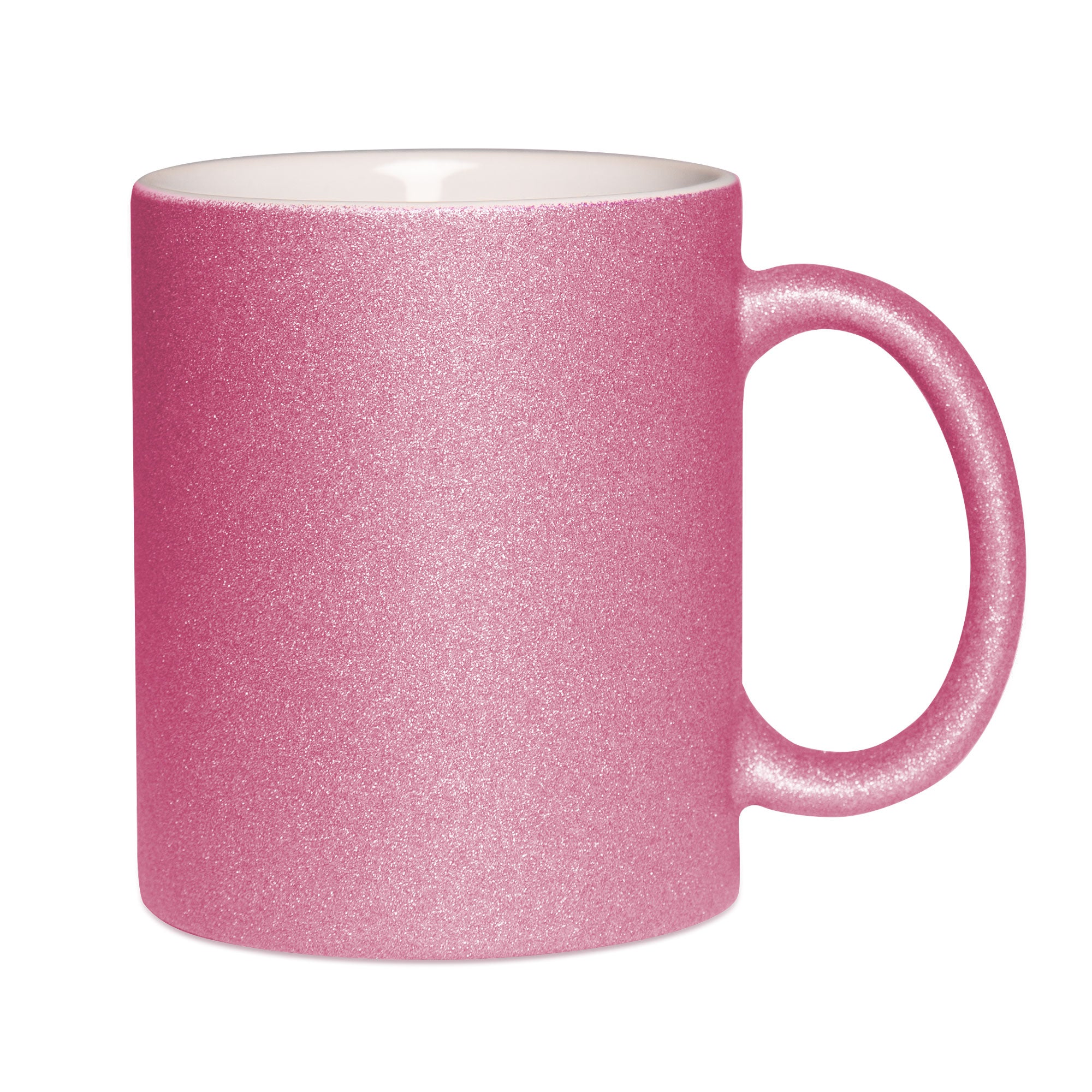 Glitzertasse mit Glitzerpartikeln, Sublistar®-Coating