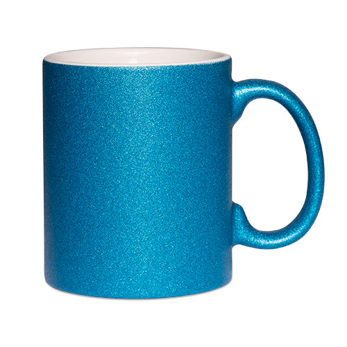 Glitzertasse mit Glitzerpartikeln, Sublistar®-Coating