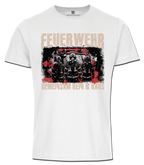 Feuerwehr Shirts Weiß <GEMEINSAM REIN & RAUS>