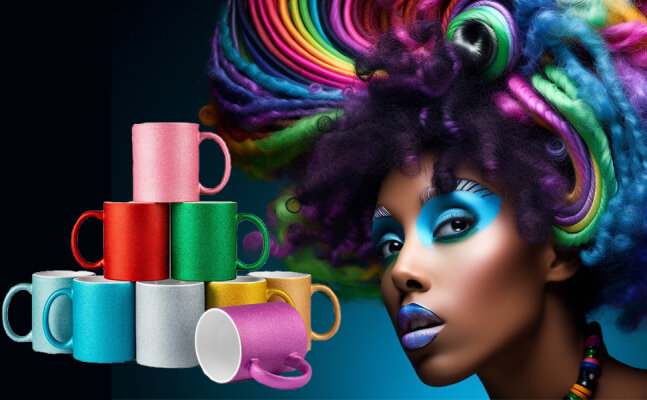 Funkelnde Statements – Gestalte Deine Glitzer Tasse - Gestalte Deine Glitzer Tasse