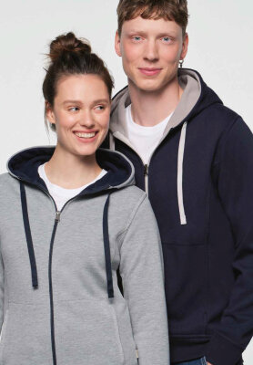 Die HAKRO Kapuzenjacke Bonded - HAKRO Bonded Kapuzenjacke