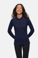 HAKRO Damen Longsleeve-Poloshirt MIKRALINAR®