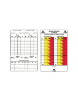 Spielnotizkarten Fussball