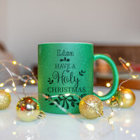 Glitzertasse mit Glitzerpartikeln, Sublistar®-Coating