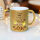 Glitzertasse mit Glitzerpartikeln, Sublistar®-Coating