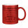 Glitzertasse mit Glitzerpartikeln, Sublistar®-Coating