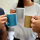 Glitzertasse mit Glitzerpartikeln, Sublistar®-Coating